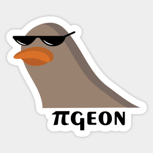 πgeon Sticker